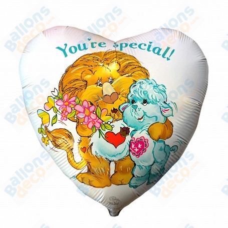 Ballon Les Bisounours Tu es Spécial Vintage