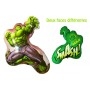 Ballon Hulk Marvel 2 Faces Différentes Disney