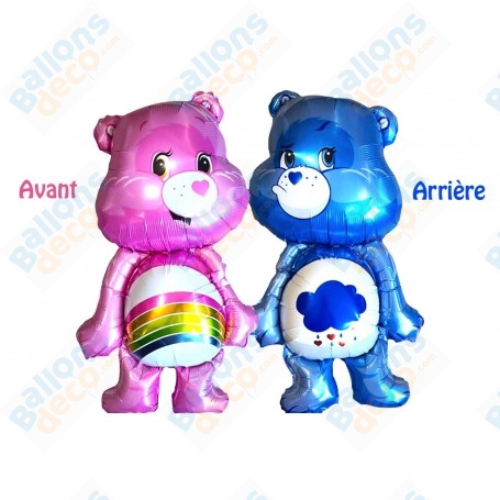 Ballon Des Bisounours Rose et Bleu
