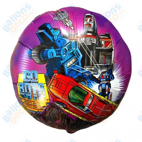 Ballon Go Bots Dessin Animé Vintage Anagram