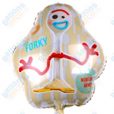 Ballon Fourchette Toy Story 4 Disney Pixar, décorations ballon anniversaire.