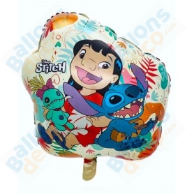 Ballons Stitch - Disney - Lilo et Stitch - 5 pièces - Ballon aluminium  mylar - Sans