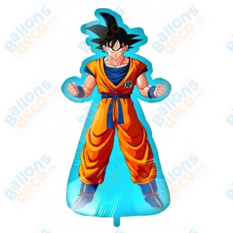 Ballon Dragonball Z Son Goku Géant, Décorations ballons pour anniversaire manga.