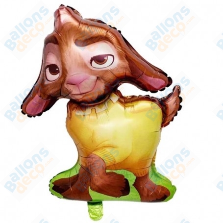 Ballon Chèvre Valentino de Wish Disney Pixar, décorations ballon anniversaire Disney.