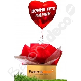 Ballon Jumbo Chiffre 4 Holographique Argent - Gonglé Hélium St
