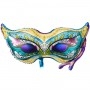 Ballon Masque de Carnaval Multicolore