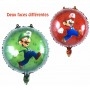 Ballon Super Mario Bros et Luigi Anniversaire