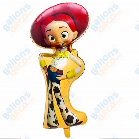 Ballon Jessie De Toy Story Pixar Disney, décorations ballon anniversaire.