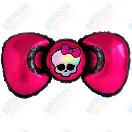 Ballon Noeud Rose Monster High G3 anniversaire
