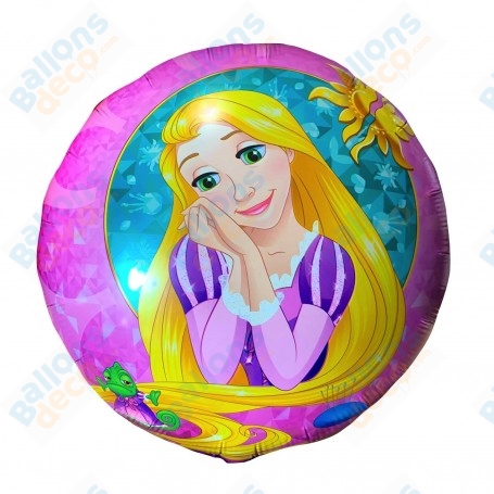 Ballon Princesse Raiponce Avec Pascal Disney, Décorations ballons pour anniversaire.