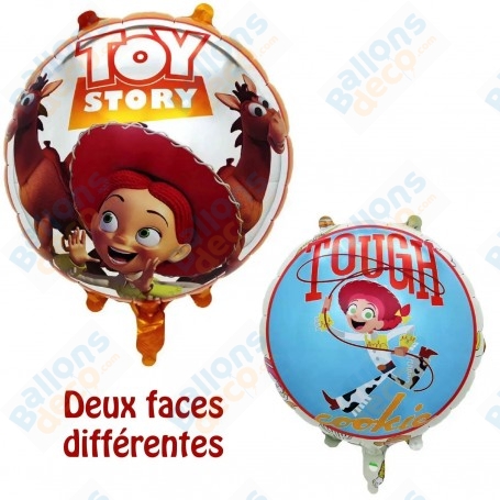 Ballon Jessie Cartoon Toy Story 2 Faces Disney, décorations ballons d'anniversaire.