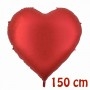 Ballon Coeur Rouge Géant 150 cm Saint Valentin, Fêtes des mères