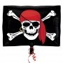 Ballon Drapeau Pirate Noir