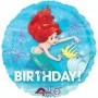 Ballon Princesse Ariel Happy Birthday Disney, Décorations ballons pour anniversaire.