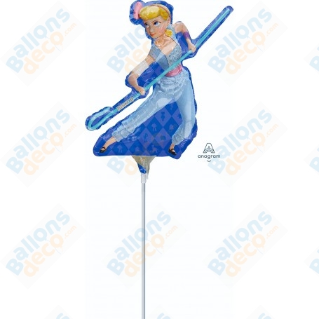 Ballon Bergère Toy Story 4 Sur Tige Disney, décoration ballons anniversaire enfant.