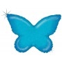 Ballon Papillon Bleu Holographique