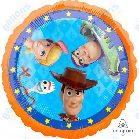 Ballon Toy Story 4 Disney, décorations ballons anniversaire Pixar, Décoration Disney.