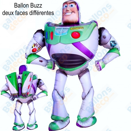 Ballon Buzz L'éclair Toy Story 4 Marcheur Disney Anagram, décorations ballons d'anniversaire.