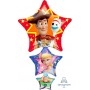 Ballon Toy Story 4 Étoiles Disney Pixar