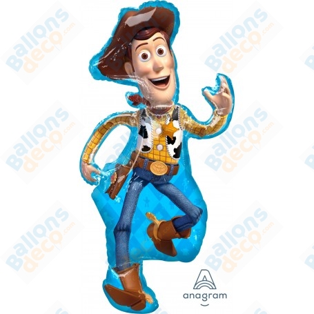 Ballon Woody Toy Story 4 Disney Anagram, décorations ballons Anniversaire.