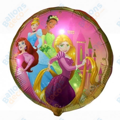 Ballon Des Princesses Disney Couleur Or Anniversaire, Décorations ballons pour anniversaire.