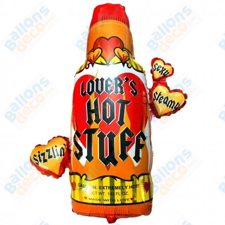 Ballon Bouteille de Piment Stuff Anniversaire