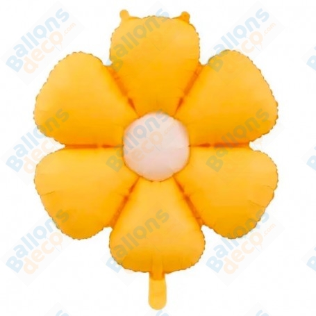 Ballon Marguerite Jaune D'or 77cm