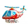Ballon Hélicoptère Rouge 3D