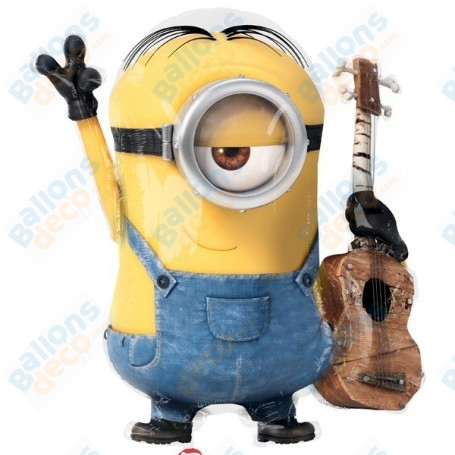 Ballon Minion Guitare Anniversaire