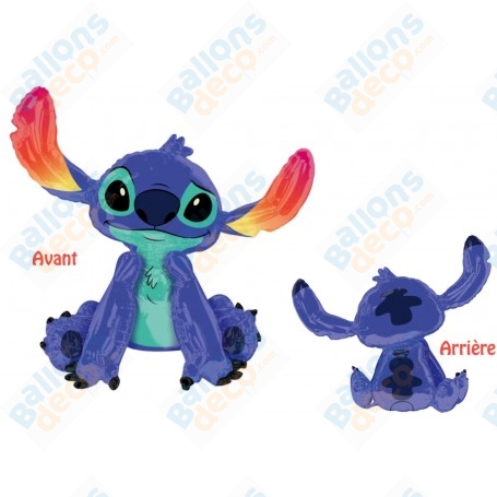 Ballon Stitch Marcheur 96 cm Anniversaire Disney, Décorations ballons pour anniversaire.