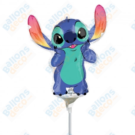 Ballon Stitch Tige Air Anniversaire Disney Lilo et Stitch, Décorations ballons pour anniversaire.