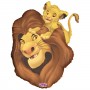Ballon Simba et Mufasa Du Roi Lion Disney