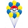 Ballons Pokeball Pokémon en Grappe