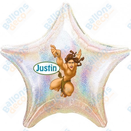 Ballon Tarzan Personnalisable Anniversaire Disney 1 face, Décorations ballons pour anniversaire.