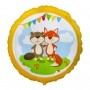 Ballon Renard et Castor Anniversaire