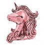 Ballon Licorne Couleur Rose Gold Anniversaire, décoration ballon hélium, Unicorn