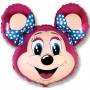 Ballon Mighty Mouse Fille Rose