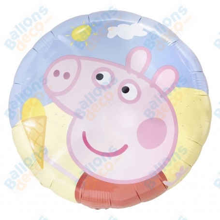 Ballon Peppa Pig Glace 50 cm