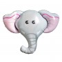 Ballon Éléphant Gris Cartoon safari