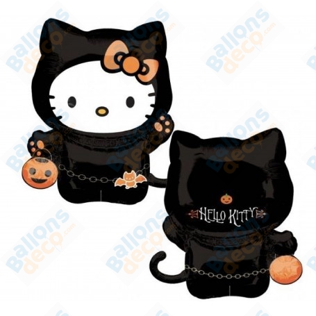 Ballon Hello Kitty Halloween, Décoration Kawaii