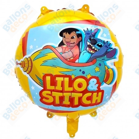 Ballon Lilo et Stitch Vaisseau Spacial Disney, Décorations ballons pour anniversaire.