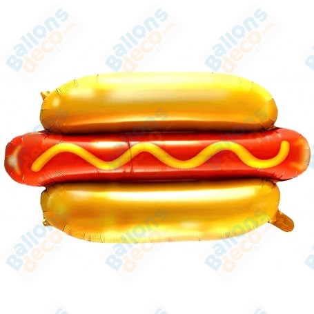Ballon Hot Dog Réaliste, Stand Hot Dog