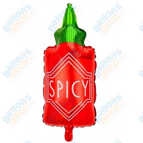 Ballon Bouteille de Sauce Spicy