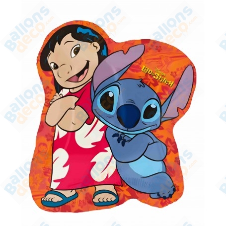 Ballon Lilo et Stitch Forme A Disney Anniversaire, Décorations ballons pour anniversaire.