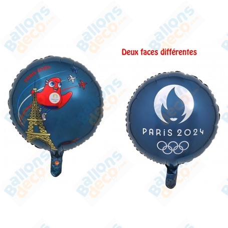 Ballon Bleu Des Jeux Olympique Paris 2024