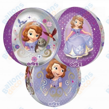 Ballon Princesse Sofia Orbz Disney Anagram, Décorations ballons pour anniversaire.