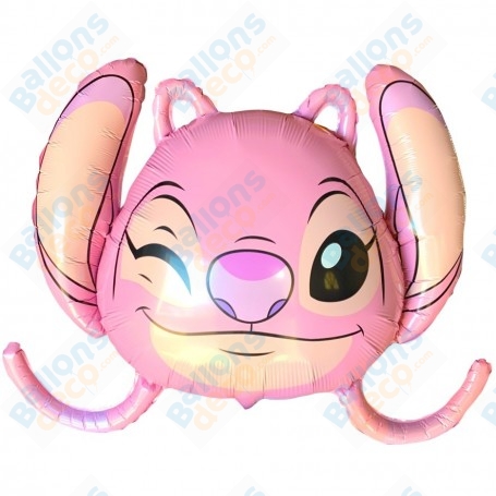 Ballon Angel Tête Lilo et Stitch Disney Anniversaire, Décorations ballons pour anniversaire.