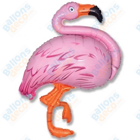 Ballon Flamant Rose, Soirée Tropicale, décoration ballon anniversaire.