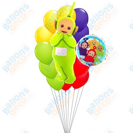 Ballons des Télétubbies en Grappe Dipsy