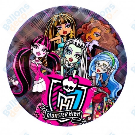 Ballon Monster High G2 Transparent de 66 cm